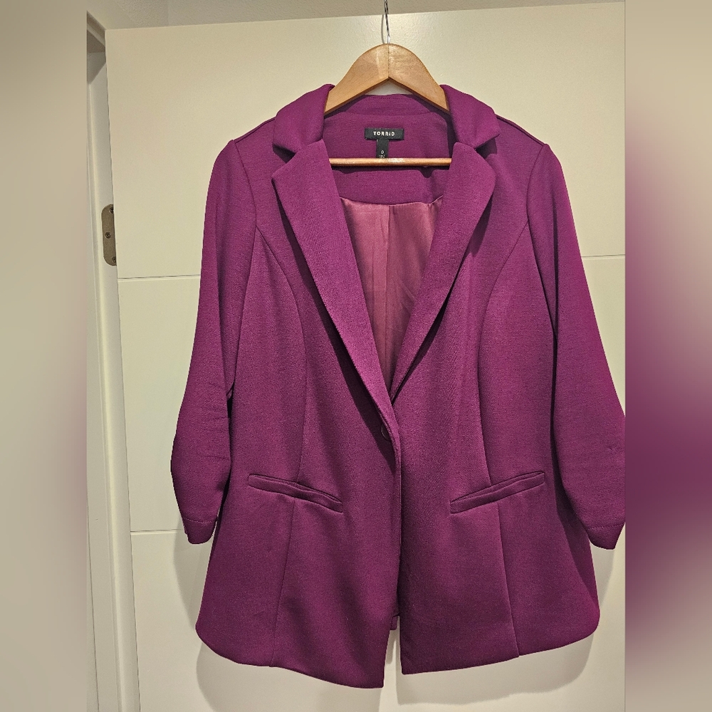 Torrid Purple Women's Blazer